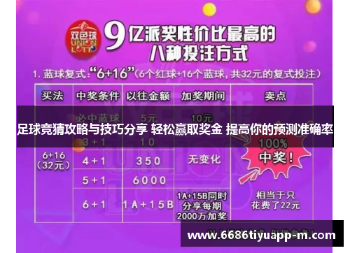 足球竞猜攻略与技巧分享 轻松赢取奖金 提高你的预测准确率